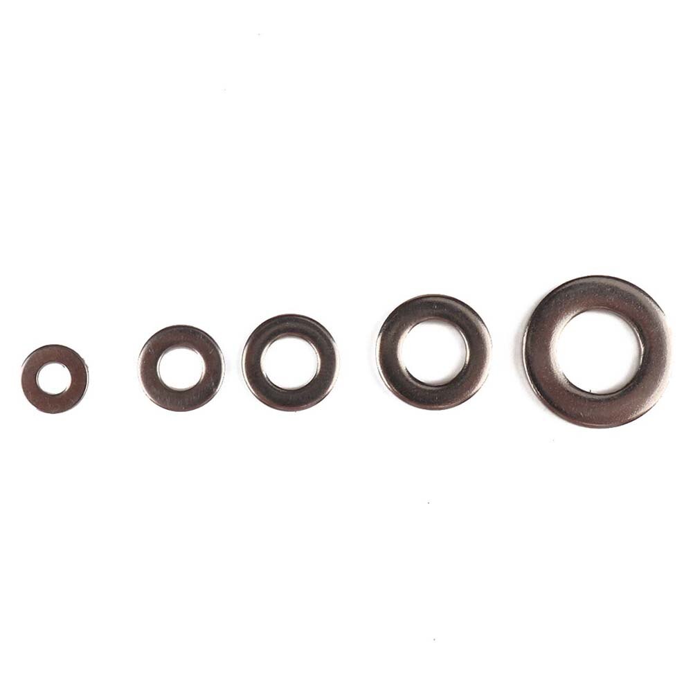 480pcs Stainless Steel Flat Washer Assorted Gasket M3/M4/M5/M6/M8