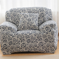 Housse extensible universelle pour canapé et fauteuil, avec accoudoir, pour salon, SC007: 7