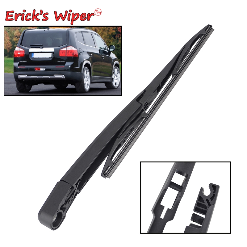 Erick's Ruitenwisser 10 "Achter Wisser & Arm Set Kit Voor Chevrolet Orlando MK1 Voorruit Voorruit raam Regenborstel