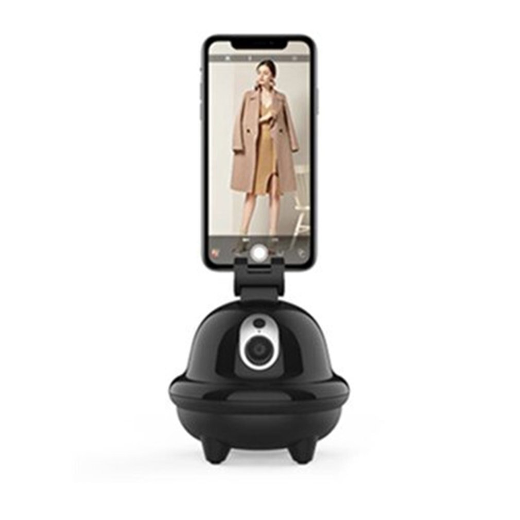 360 Degree Rotating Intelligent Camera PTZ Mobile Phone Short Video Photo Rotating PTZ Stand Desktop Pan/tilt