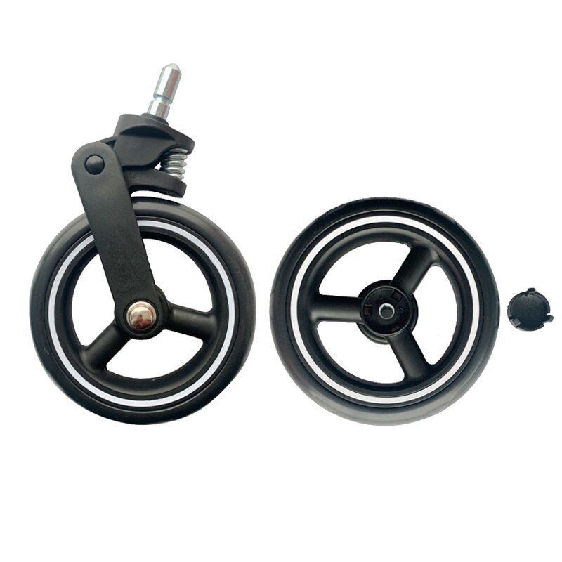 Ruedas de cochecito para la serie Goodbaby, incluye rueda delantera y trasera, GB, accesorios de carro D326, D628, D639, pokkit GB100,Etc.
