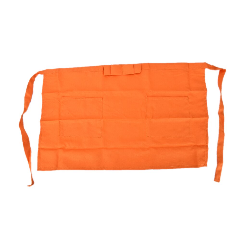 Nowy bar pub kuchnia bawełna łuk krótki pół fartuch kawiarnia serwer kelnerka kelnerka wysokiej jakości: OG