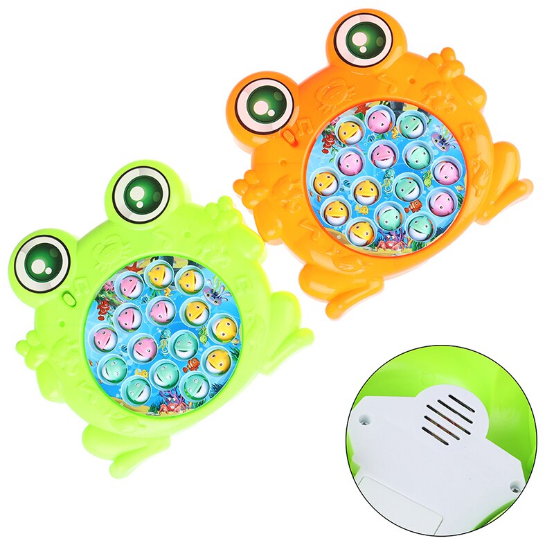 Music Electric Rotating Fishing Game Classical Fishing Toys Set for Kids Educational Toys Funny Sports for Birthday