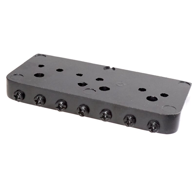 7 String Electric Guitar Ball String Code Bridge Pull String 7 String Roller Bridge Fixed Bridge Pull String Black