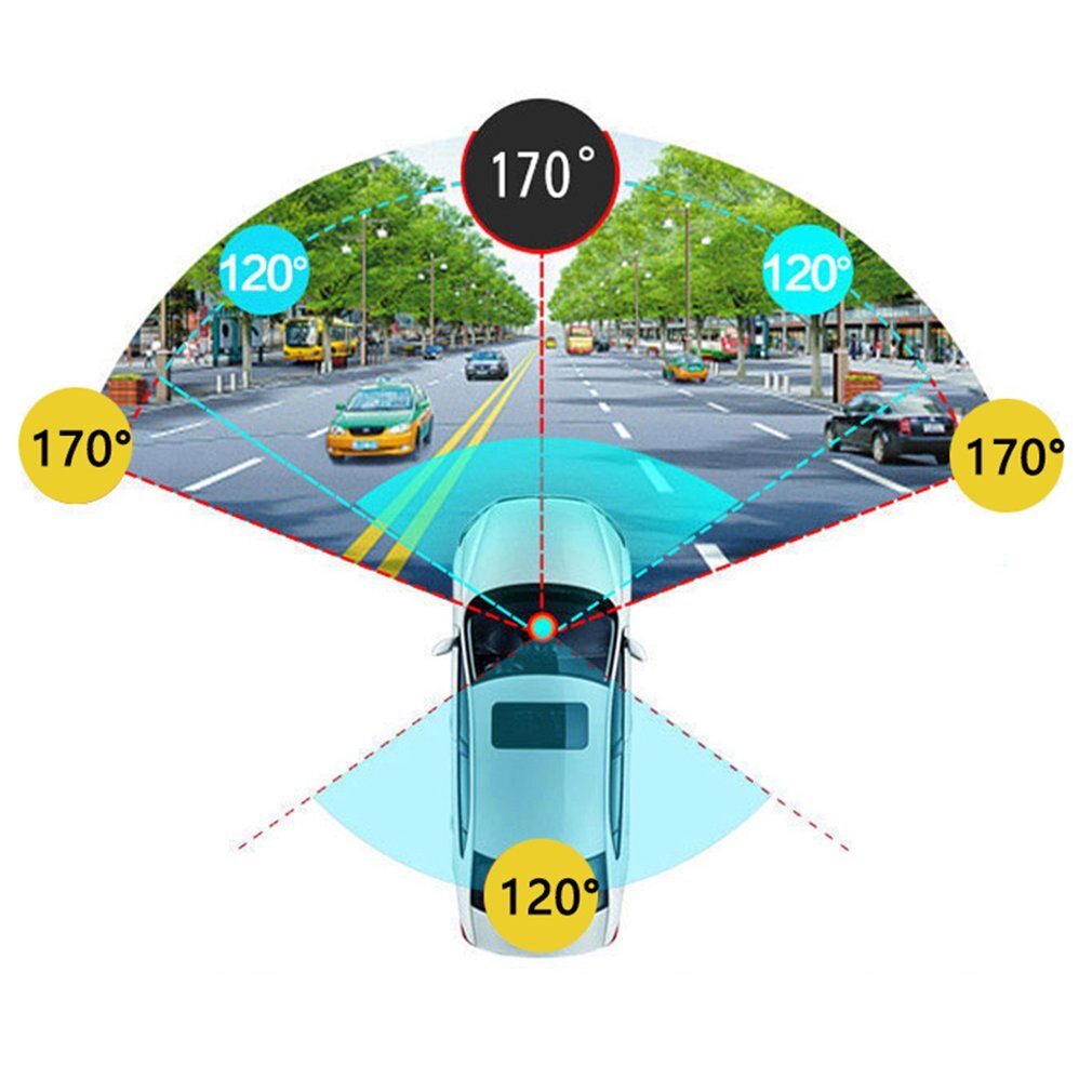 4.3 inch achteruitkijkspiegel auto dvr camera  hd 1080p auto spiegel video recorder met achteruitkijkcamera auto scherm spiegel dashcam