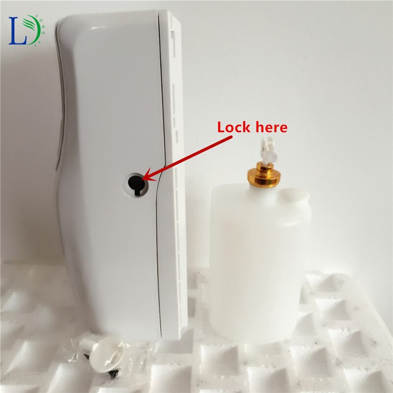 Automatic Fragrance Sprayer Machine LED Light Sensor Aerosol Dispenser Home Auto Alcohol or Disinfectant Water Dispenser