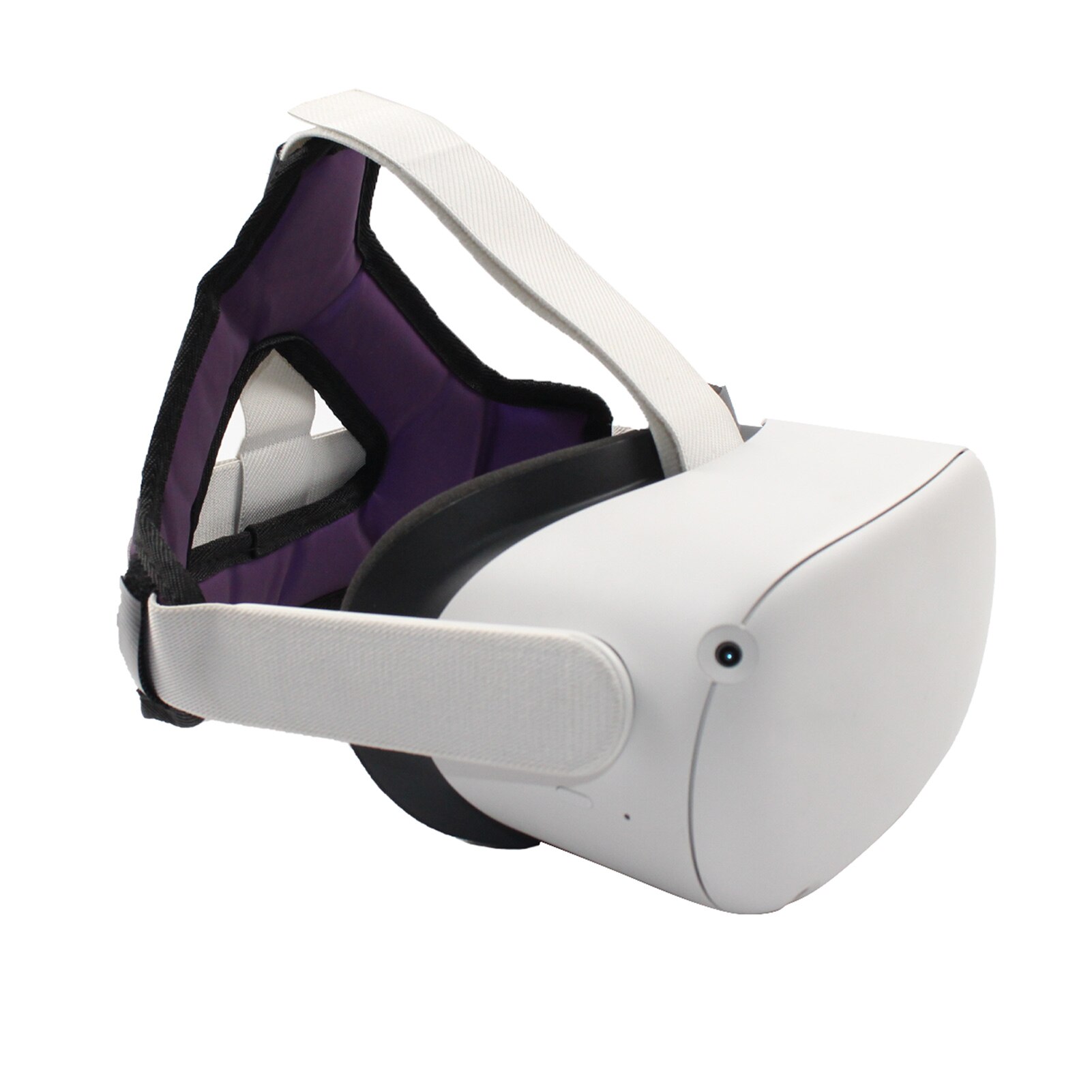 Vr-headset-kopfpolster, kopfbandriemen für oculus quest 2 helm, druckentlastender kopfriemen, schaumstoffpolster, vr-zubehör