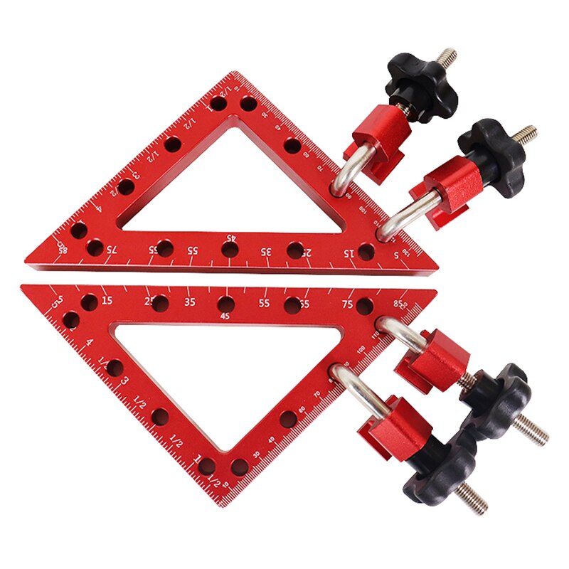 Aluminum Alloy Corner Clamp 150mm 90 Degree Right Angle Clamp Splicing Board Positioning Panel Fixed Clip Woodworking Tool