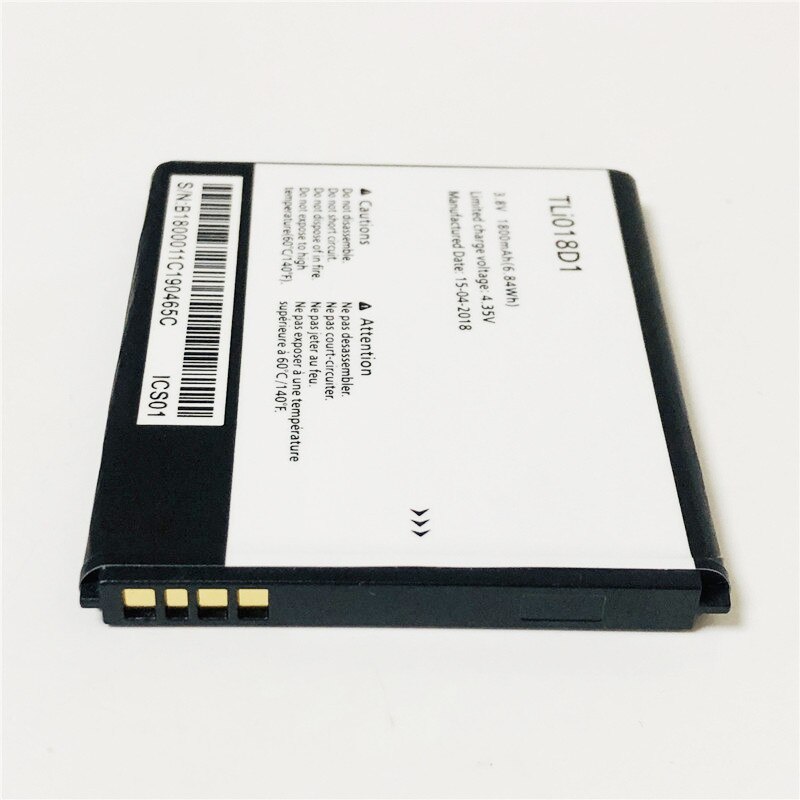 3.8V 1800mAh TLi018D1 For Alcatel One Touch Pop 3 5 3G 5016A 5016J 5015X 5015D 5015E 5015A TLi018D2 аккумулятор Batterie Battery