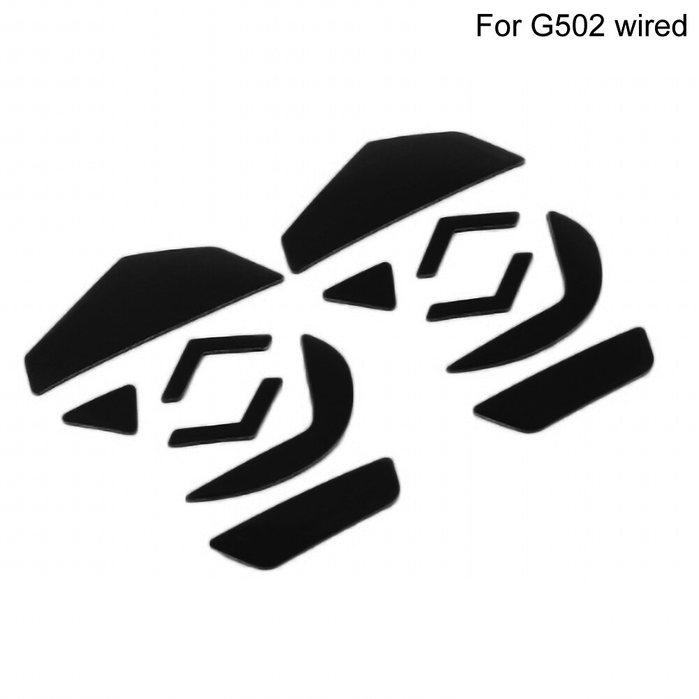 2Sets Draadloze/Bedrade Muis Voeten Mouse Skates Pad Muis Beschermende Cover Pads Muis Vervanging Pads Case Voor Logitech g502: Wired