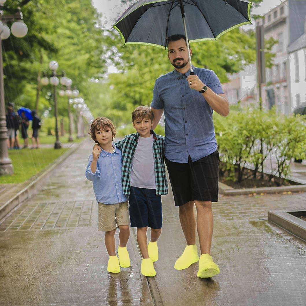 Siliconen Waterdichte Schoen Covers Slip Regen Laarzen Herbruikbare Geen-Slip Rubber Schoen Protectors Voor Kinderen Mannen Vrouwen