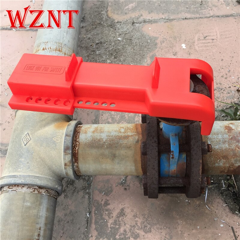 Red Universal Butterfly Valve Lockout ,butterfly valve locking device