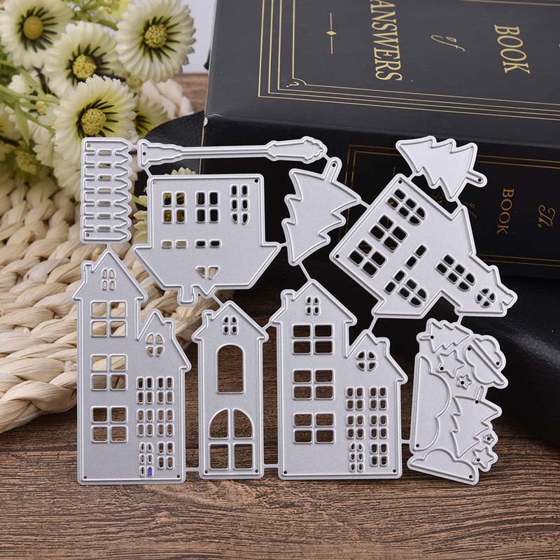 House Metal Cutting Dies For Scrapbooking & Card Making – Embossing Stencils DIY Craft Tool