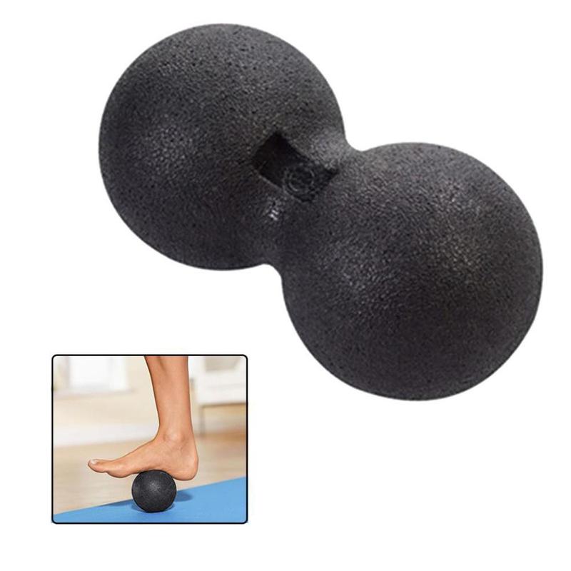 16*8cm epp fitness peanut massage bold til skulder bagben rehabilitering terapi træning lacrosse slappe af peanut ball