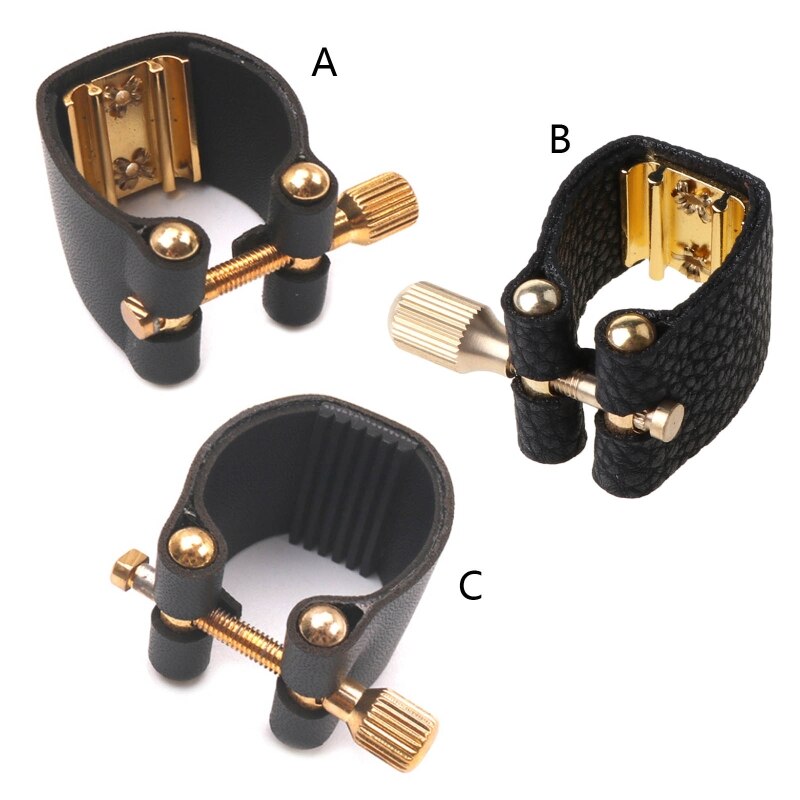 1Pc Alto Sax Ligaturen Fastener Voor Saxofoon Rubber Mondstuk Onderdelen