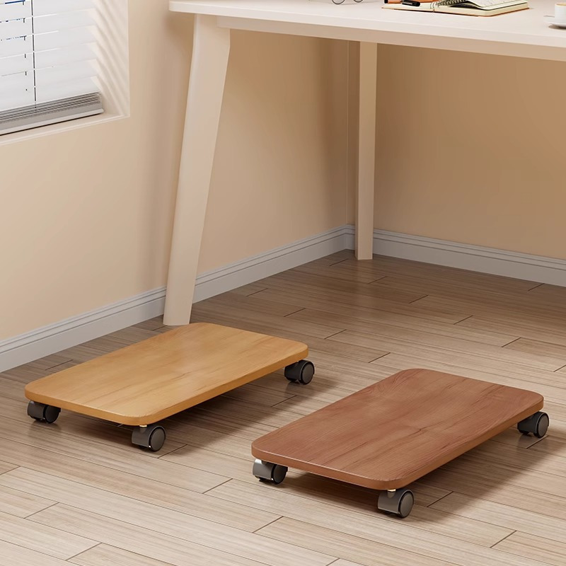Main chassis rack, office desk, household desktop computer case, universal with pulley, floor standing height storage rack,rack