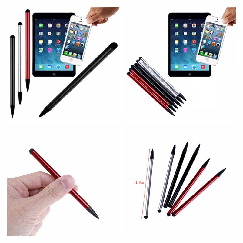 Weergaloze 2 Pcs 11.8 Cm Capacitieve Stylus Touch Screen Pen Voor Iphonex Galaxy S Opmerkelijke Precisie Touch Screen Pen