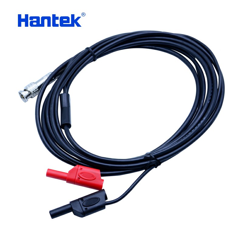 Hantek Oscilloscope Probes Auto Test Cable HT30A BNC to Banana Dual Banana Head Multipurpose Automotive Measurement