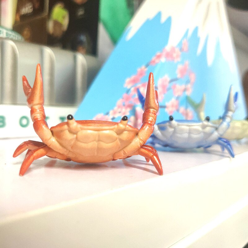 Novedad estilo japonés lapicero lindo Kawaii cangrejo papelería escritorio bolígrafos soporte almacenamiento estudiante escuela Oficina suministros