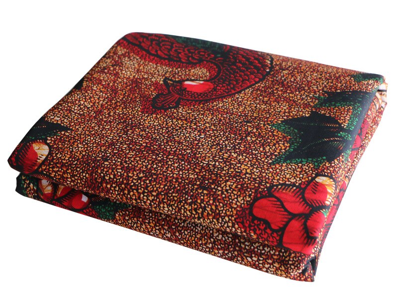 Tela estampada de algodón de , vestidos africanos de Ankara para de boda, trajes de 6 yardas x cm, novedad de 115
