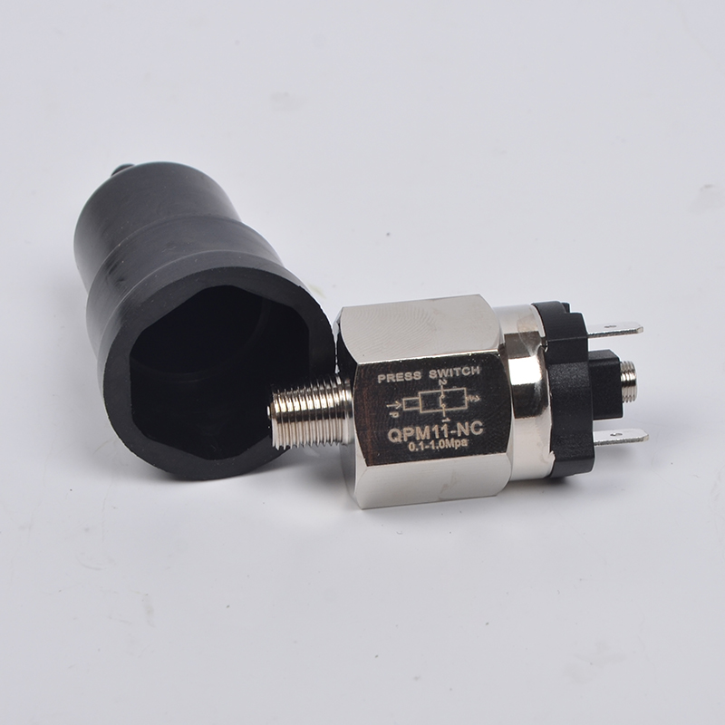 Micro Air Pressure Switch Adjustable QPM11-NC / QPM11-NO 1/8 1/4 For Compressor Hydraulic Automatic Controller
