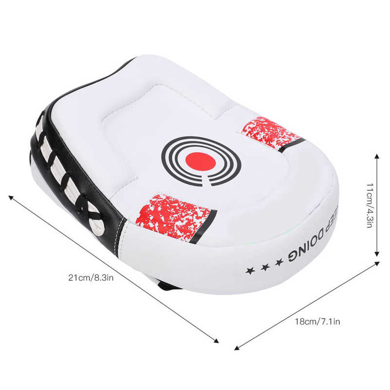 Boxing Pads Arc Sanda Hand Target Thicken Boxing Kick Pads Taekwondo MMA Martial Thai Kick Pad