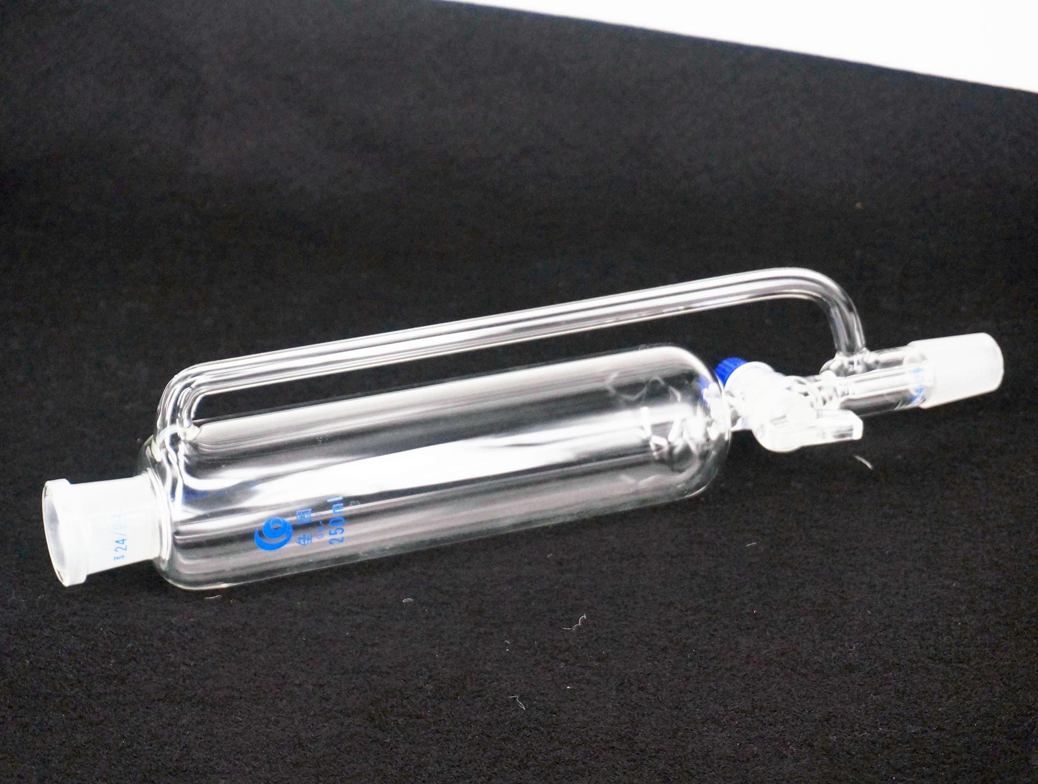 250ml 24/29 Joint Boresilicate Glass Chemistry Laboratory Pressure Equalizing Addition Funnel With Glass Stopcock