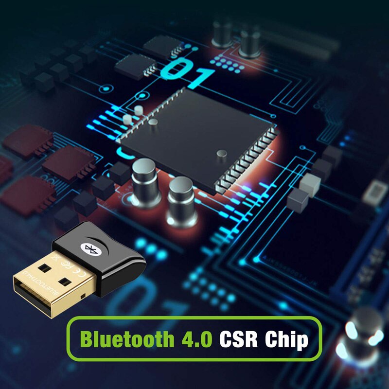 Adaptador Bluetooth USB adaptador de antena inalámbrico para PC ordenador 4,0 adaptador de Bluetooth Micro Bluetooth receptor transmisor de música