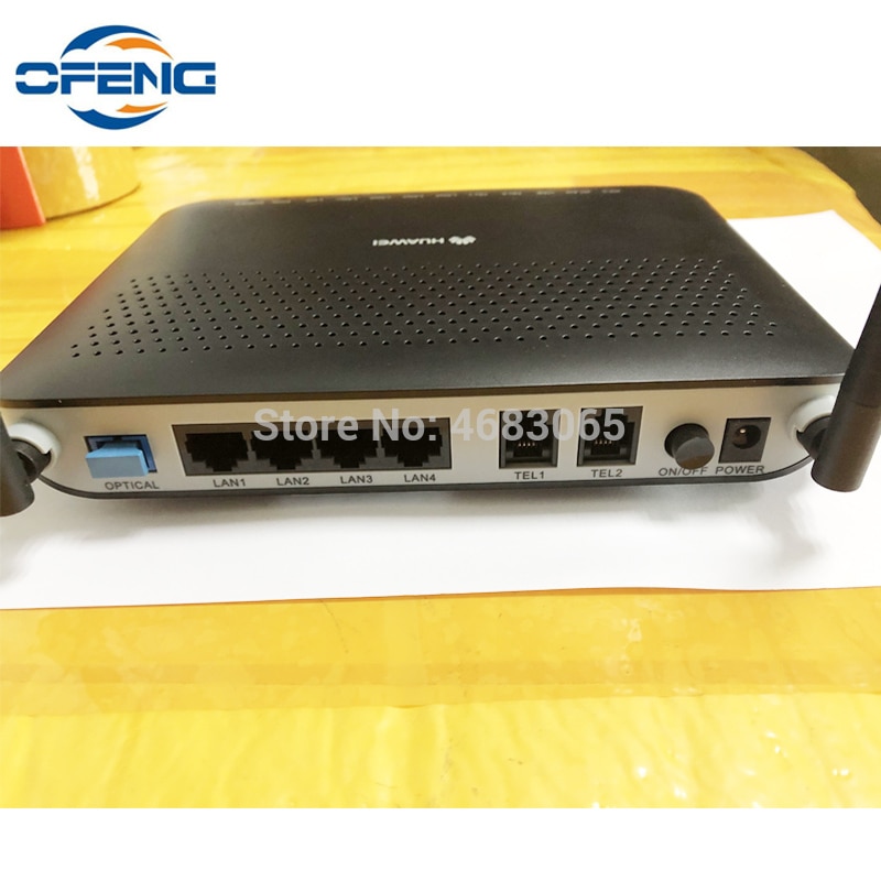 Huawei Echolife GPON ONT HG8245 ONU 2POTS+4GE+1USB+1WiFi huawei fiber modem English firmware,100%