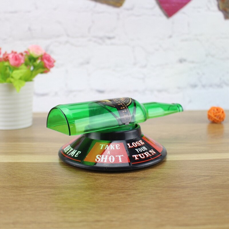 Spin The Bottle Spin Shot Drinking Game Turntable Roulette Glass