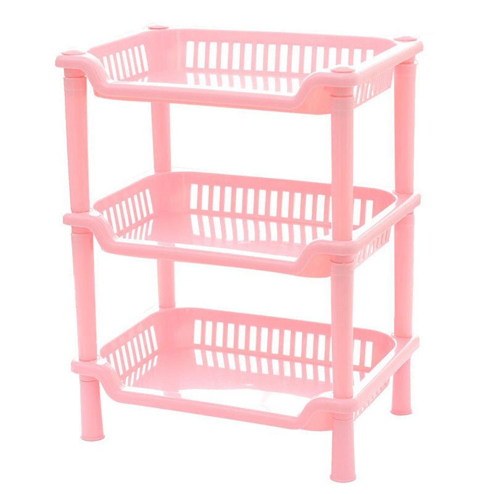 Plastic 3 Layers Bathroom Kitchen Corner Storage Rack Organizer Shower Shelf ORG Mounts & Holder Shelves