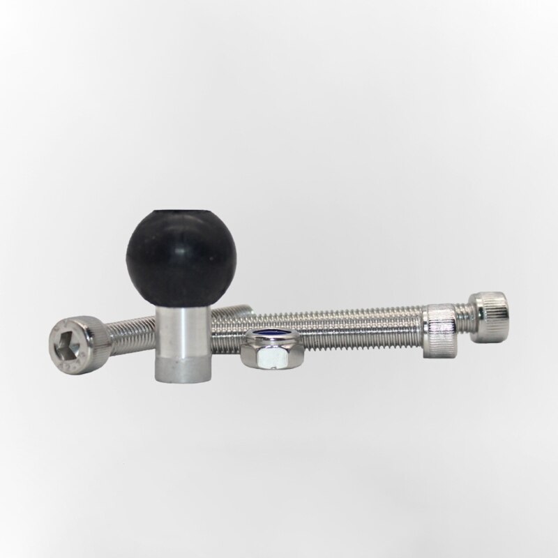 Motorrad Lenker Klemme Basis 1 zoll 25mm Ball mit M8 Schrauben für montieren Telefon T21A