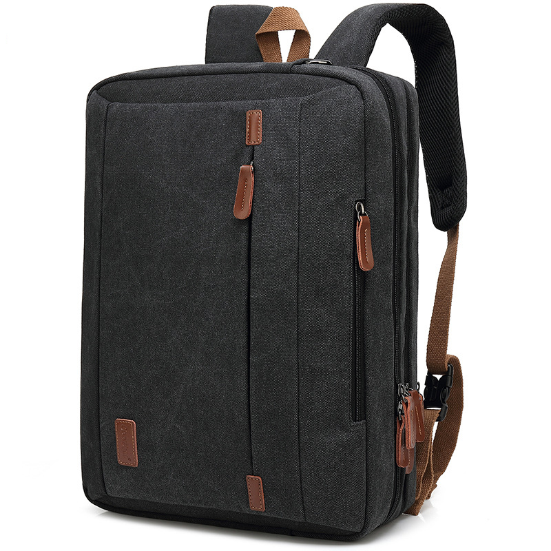 Coolbell 15.6/17,3 Zoll Laptop Rucksack für Männer Frauen Multifunktions tragbare Laptop tasche wasserdichter Geschäfts reise Rucksack: 20 Zoll / Braun