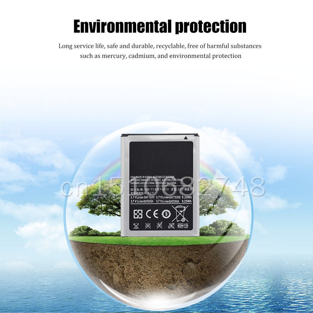 EB615268VU 2500mAh Phone Battery For Samsung Galaxy Note 1 GT-N7000 i9220 N7005 i9228 i889 i717 T879 Replacement Lithium battery