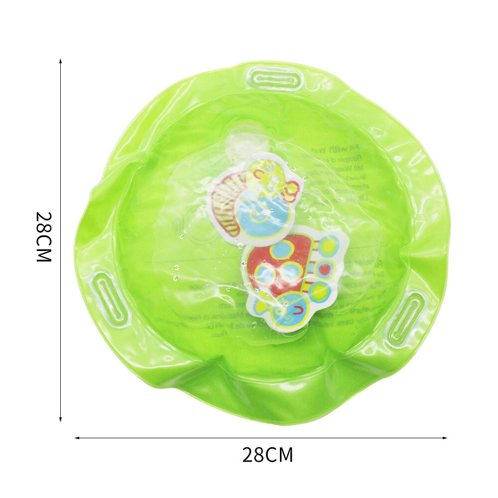 Baby's en kinderen waterspeelmat, opblaasbaar baby speelmat voor op de buik, peuterspeelzaal, leuk activiteitencentrum: H