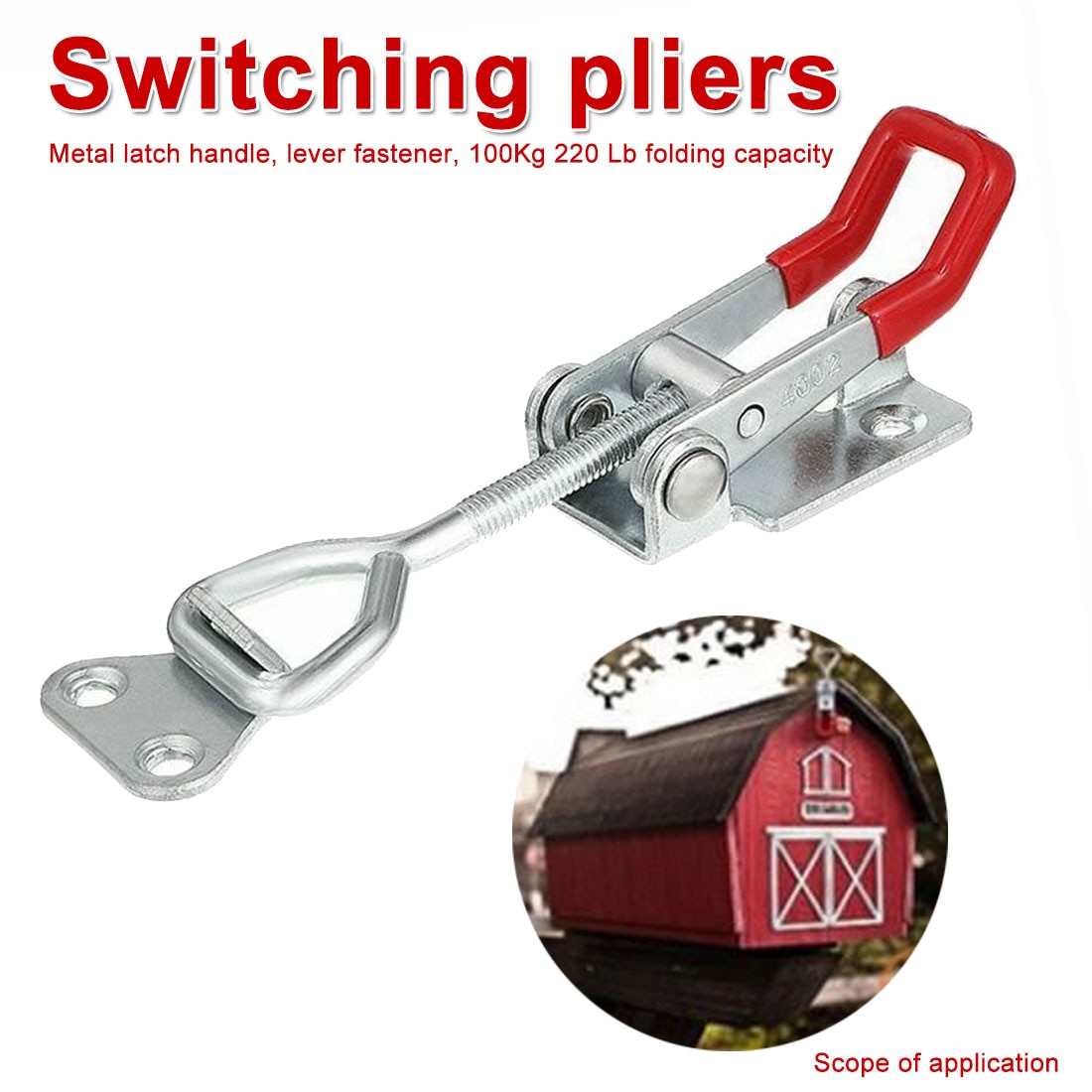 1pcs Quick Toggle Clamp Clip Quick Release Holding Latch Hand Tool welding tools clamps wood