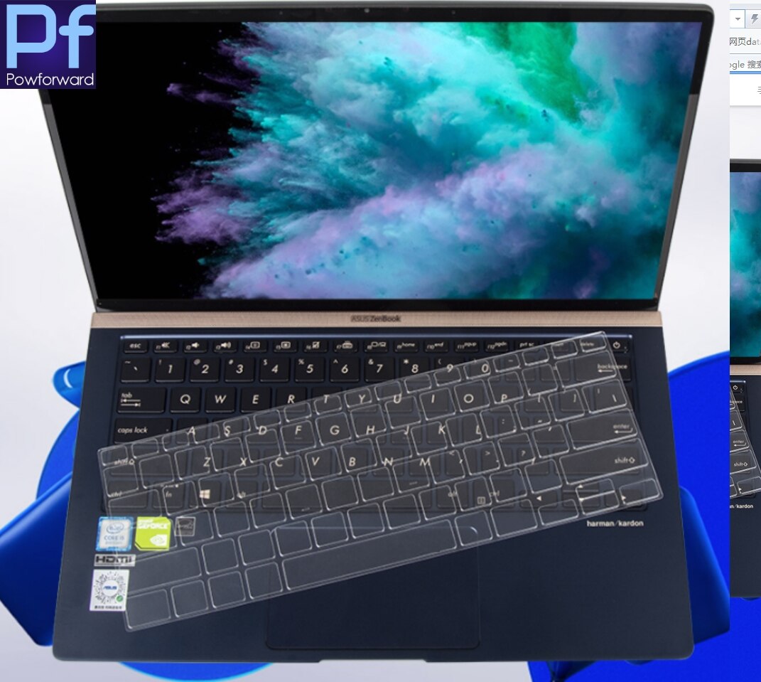 Coque de clavier en TPU pour ASUS ZenBook 14, UM431DA, UM431D, um433d, um433da, UM431, UM433, DA, UM 431, 433 D, DA