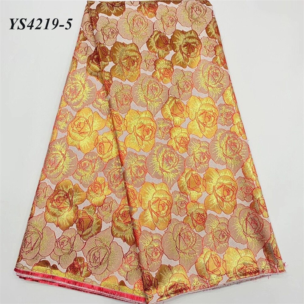 De Laatste Mode Stijl Zwart En Wit Organza Kant Stof 5 Yards Trouwjurk Kant: 5