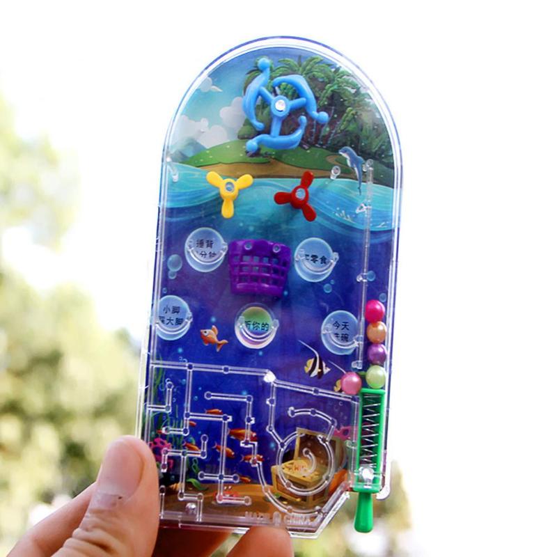 Mini Flipperkast Desktop Games Machine Cartoon Kinderen Puzzel Speelgoed Willekeurige