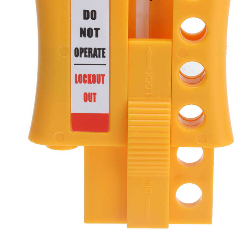 Hasp Tagout Stop Lockout Loto Hasps Nylon + Abs Pr... – Grandado
