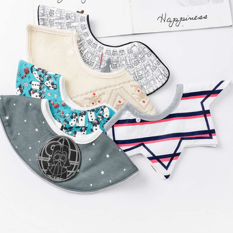Baby bib saliva towel rice round bib baby cotton pocket maternal infant supplies Baby Bibs Cotton Lace Tassel bow burp cloths