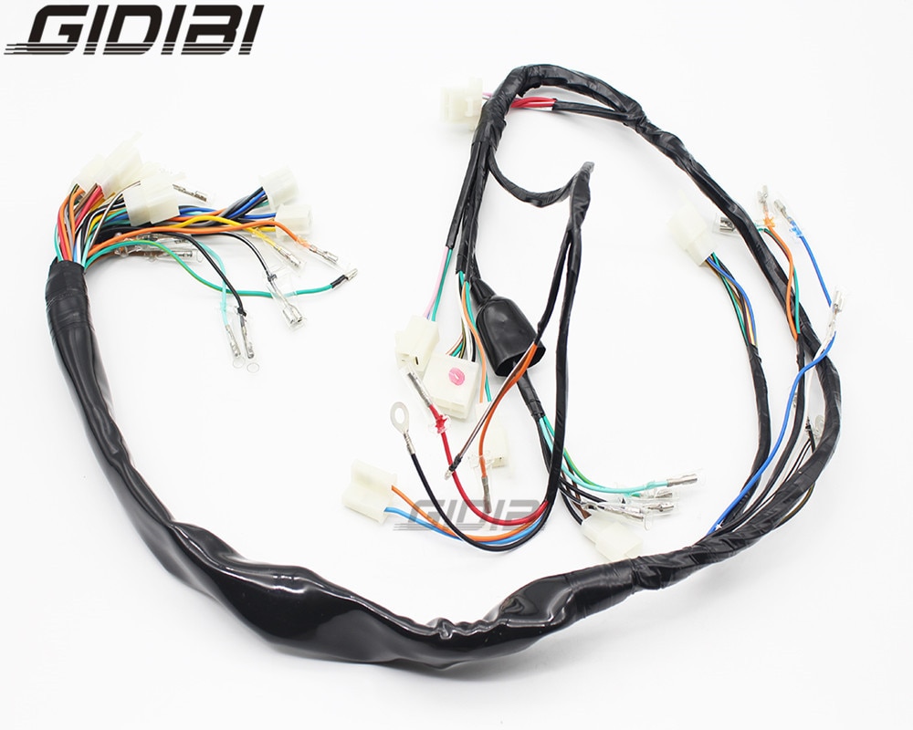 Para Suzuki GN250 1985-2001 parte de la motocicleta GN 250 cableado eléctrico arnés 90 91 92 93, 94, 95, 96, 97, 98, 99,