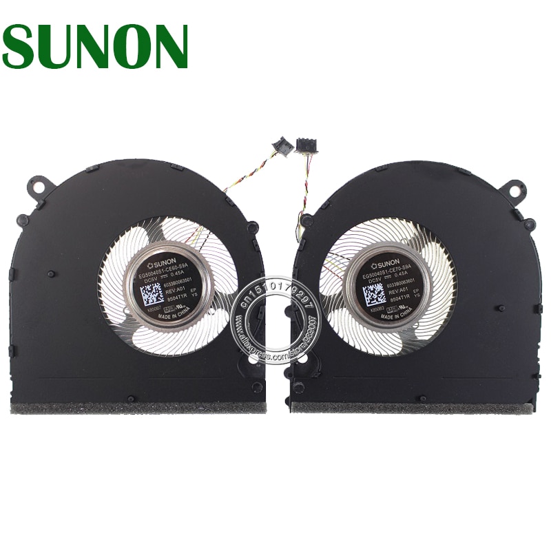 EG50040S1-CE60-S9A EG50040S1-CE70-S9A DC5V 0.45A 6033B0063501 6033B0063601 For Xiaomi 15.6 PRO GTX Cooling Fan