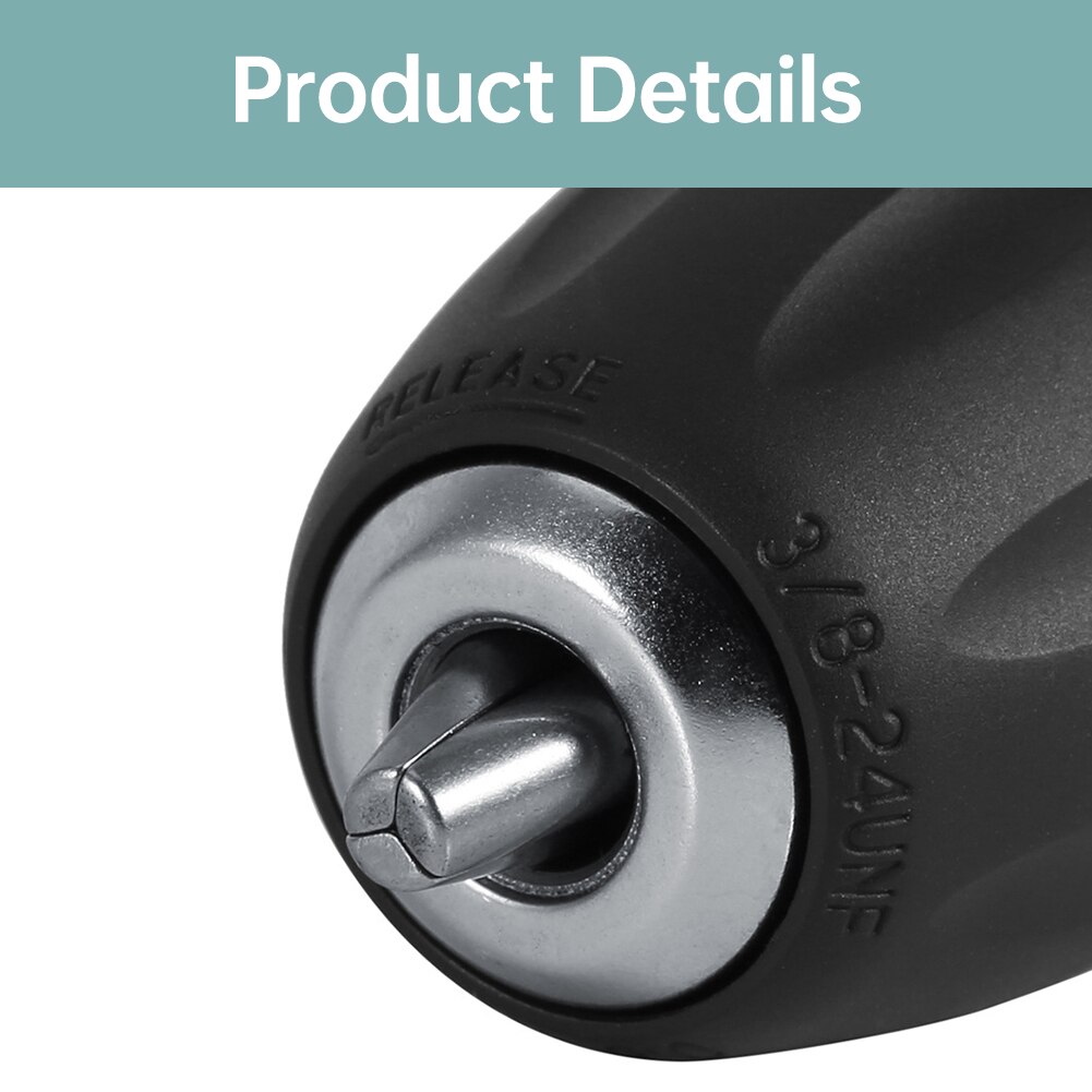 Keyless Drill Chuck Adaptor 10mm Heavy Duty Quick Release Screwdriver To Drill Conversion Tool With Hex Shank Heavy Duty Tool