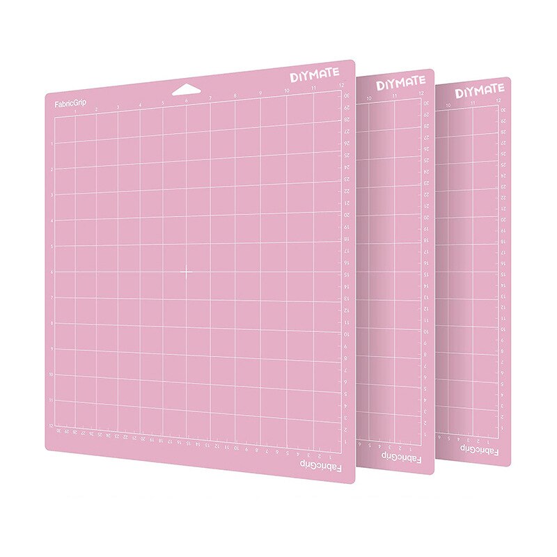 2022 3pcs/lot Mixed Color Engraving Machine Base Plate Cutting Mat For Cricut/cameo 4 With Adhesive Pvc Cutting Mats: Pink