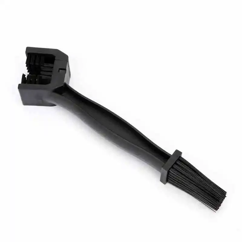 Portable Chain Cleaner Motorcycle Road Bike Chain Clean Brush Bicycle Clean Motorcycle Tools Chain Cleaner Maintenance Tool: black