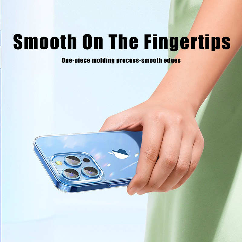 Coque de téléphone souple en silicone transparent pour iPhone, coque transparente pour iPhone 14 Pro Max, 5, 6, 6s, 7, 8, X, XS Max, 11, 12, 13, 14 Plus, SE