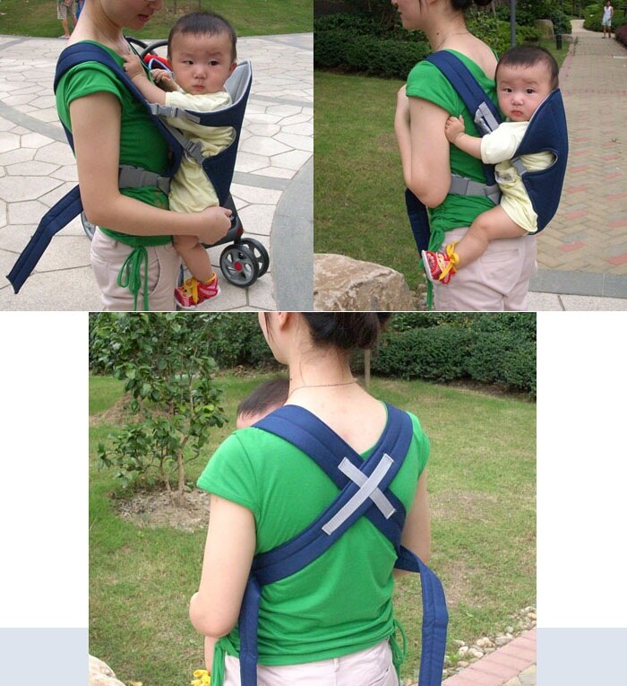 Mochila canguro para bebé, portabebés ergonómico, transpirable, cómoda, ajustable