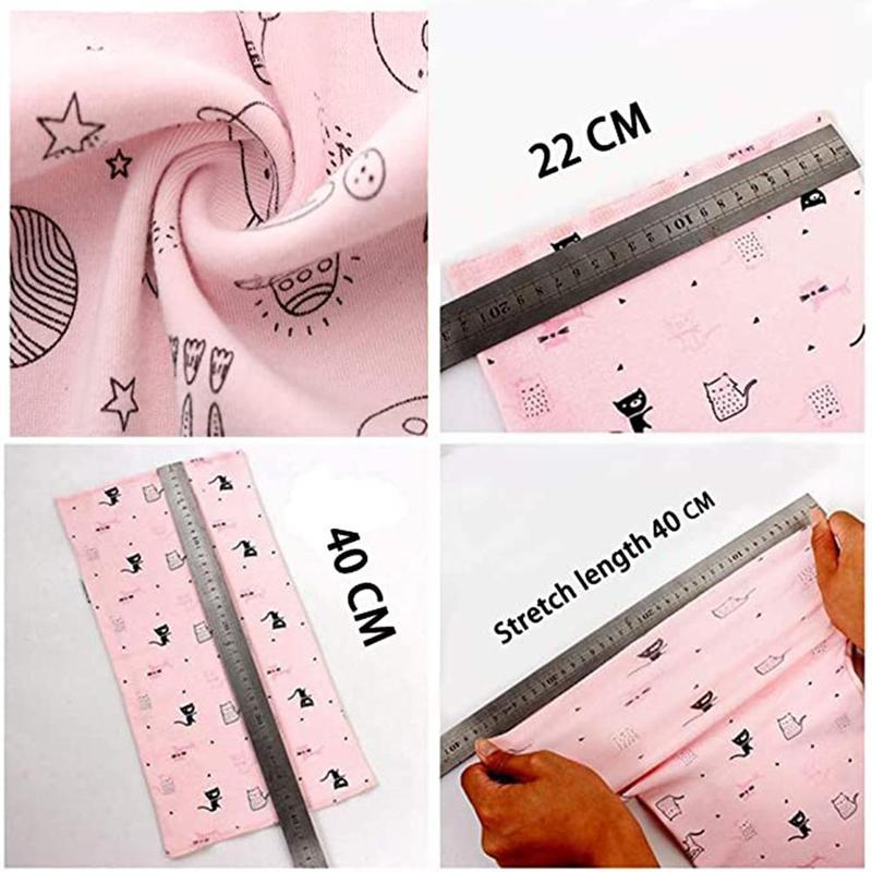 Écharpe en coton pour enfants, motif imprimé de dessin animé, à carreaux, pour filles et garçons, idéal pour l'hiver, Y7K6