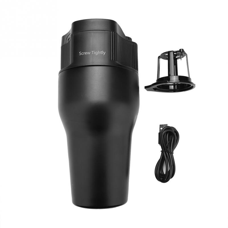 Cafetera Presso eléctrica de 500ml, cafetera Presse con cápsulas de taza K, máquina de café expreso automática, cápsula de viaje portátil para exteriores